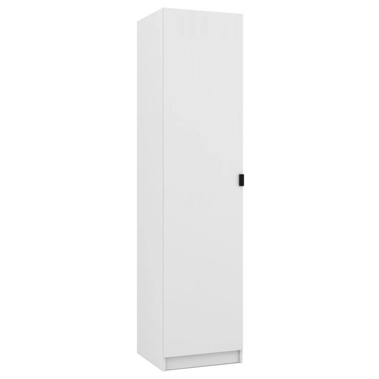 Šatníková skriňa s nadstavcom 50 cm k modulárnej šatníkovej skrini Foxen Bílá