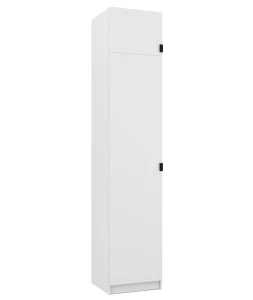 Šatníková skriňa Foxen Cashmere 50 cm s nadstavcom k modulovej šatni Foxen Bílá