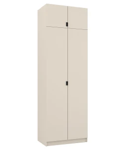 Šatníková skriňa Foxen Cashmere 80 cm s nadstavcom k modulárnej šatni Foxen Cashmere