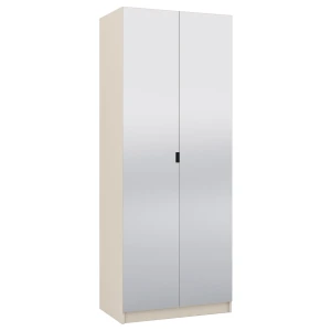 Skrinka so zrkadlom 80 cm k modulovej šatníkovej skrini Foxen Cashmere