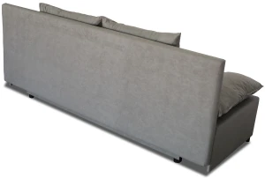 Pohovka s funkciou spania TANIA 2 Sivá