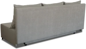 Pohovka s funkciou spania TANIA 3 Sivá