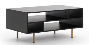 Konferenčný stolík do obývačky Nubia čierny matný