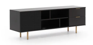 Skrinka na TV Nubia Čierny matný