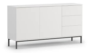 Komoda do obývačky Querty Biela