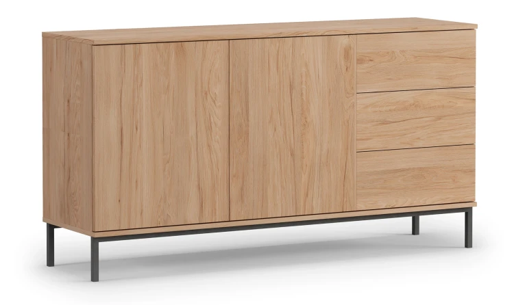 Komoda do obývačky Querty Hickory