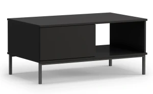 Konferenčný stolík do obývačky Querty Čierna