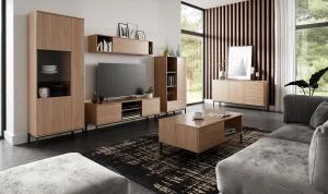 Konferenčný stolík do obývačky Querty Hickory