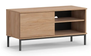 RTV skrinka s 1 dverami do obývačky Querty Hickory