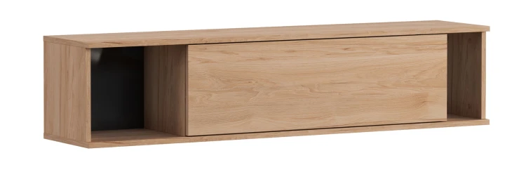 Závesná skriňa do obývačky Querty Hickory
