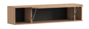 Závesná skriňa do obývačky Querty Hickory