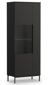 Vitrína do obývačky Querty Čierna