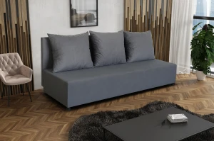 Pohovka s funkciou spania TANIA 3 Graphite