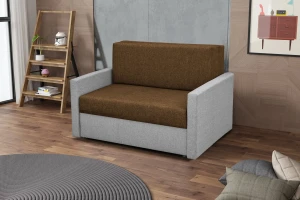 Skladacie kreslo Tedi 1 Šedá/Hnedý