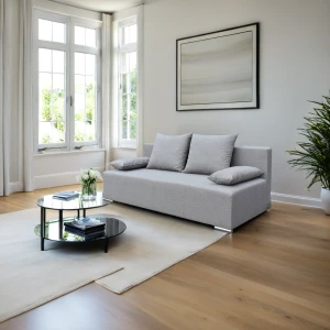 Pohovka s funkciou spania Style Šedá