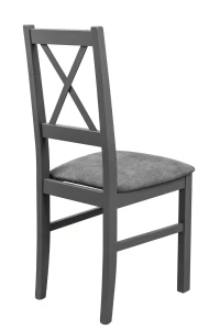 Sada 6x Drevená stolička NIL10 Grafitová