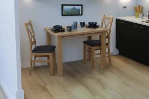 Set 2x čalúnené stoličky KRZ dub Artisan/grafit