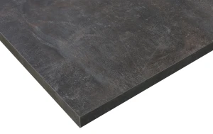 Kuchynský stôl LAP 120x80 Čierna/Betón