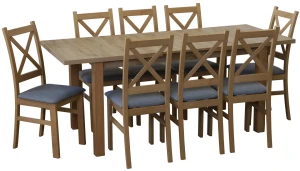 Rozkladací kuchynský stôl LAP 150x80 Dub Artisan