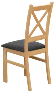 Jedálenský set 100x70 Dub Artisan s 2 stoličkami Dub Artisan/Čierna M010-2