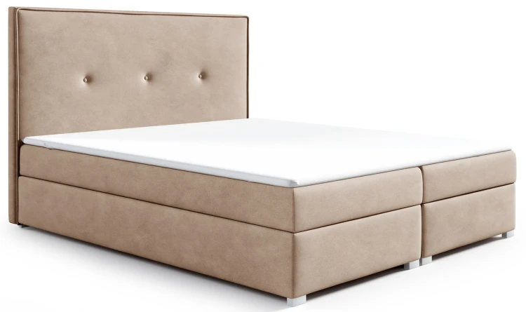 Kontinentálna posteľ Lara 140x200 béžová