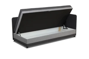 Jednolôžková posteľ s boxom Hirek 80x180 Grafitová sivá