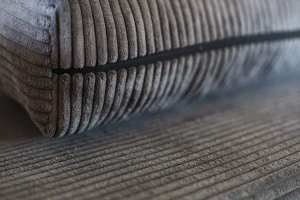 Rozkladacia pohovka Lunera Prima 2 manšestrová sivá