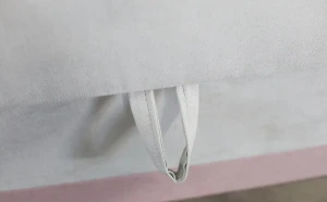 Rozkladacia rohová pohovka pre jednu osobu Vaxer Ružovo/Sivá