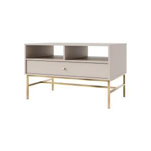 Konferenčný stolík s zásuvkou Sakai 3 T201 Béžová