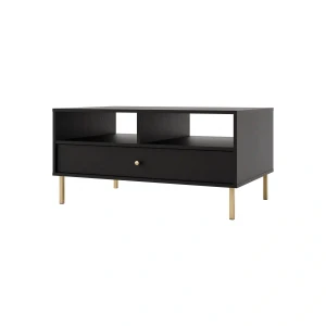 Konferenčný stolík s zásuvkou Sakai 2 1S T201 Čierna