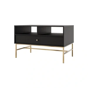 Konferenčný stolík s zásuvkou Sakai 3 T201 Čierna