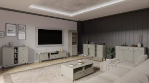 Trojdverová komoda Sakai 2 3F T823 Eukalyptus