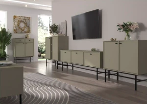 Komoda s zásuvkami Sakai 3 2F 2S T826 Eukalyptus