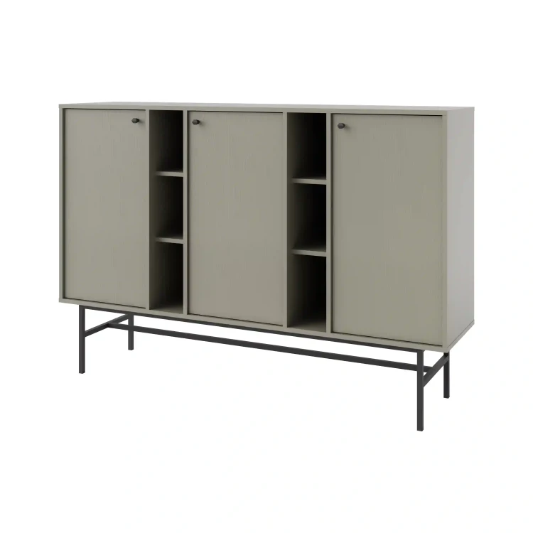 Trojdverová komoda Sakai 3 3F T823 Eukalyptus