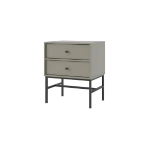 Nočný stolík s zásuvkami do spálne Sakai 3 2S T801 Eukalyptus