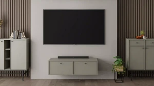 Závesná RTV skrinka Sakai 4 2K T302 Eukalyptus
