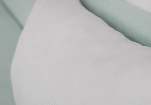 Jednolôžková posteľ s úložným priestorom Hirek Eko 80x180 Mätová/Sivá