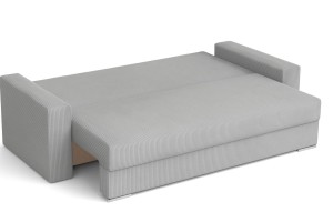 Rozkladacia pohovka s funkciou spania SILVER 3 manšester krémová