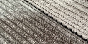 Rozkladacia pohovka s funkciou spania SILVER 3 manšester krémová