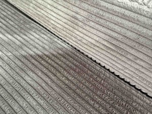 Rozkladacia pohovka s funkciou spania SILVER 3 manšester sivá