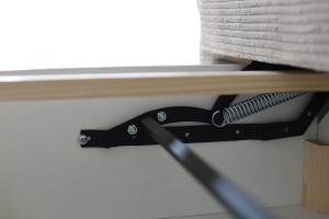 Rozkladacia pohovka s funkciou spania SILVER PRIMA boucle béžová