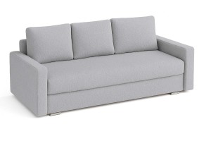 Rozkladacia pohovka s funkciou spania SILVER PRIMA boucle sivá