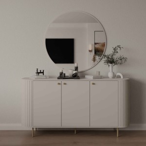 Komoda do obývačky s tromi dvierkami Flana 830 3F Béžová