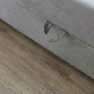 Kontinentálna posteľ 140x200 SONNO BELLO Čierna eko koža 2 úložné priestory