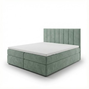 Kontinentálna posteľ 180x200 SONNO BELLO Mätová 2 úložné priestory