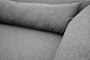 Pohovka 80x180 s kontajnerom Dallas Sivá/grafitová