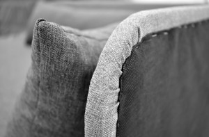 Gauč 90x200 s úložným boxom Dallas Sivá/grafitová