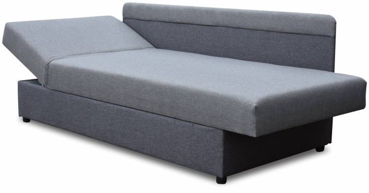 Čalúnená posteľ s boxom 80x200 Dawid Šedá