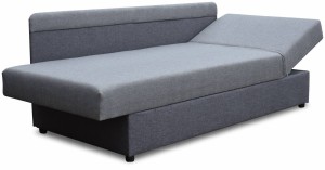 Čalúnená posteľ s boxom 80x200 Dawid Šedá