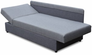 Čalúnená posteľ s boxom 80x200 Dawid Šedá